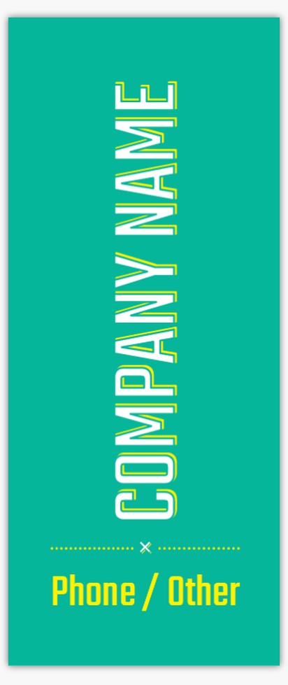 Design Preview for Design Gallery: Vinyl Banners, 76 x 183 cm