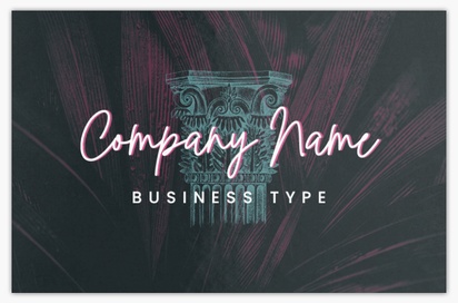 Design Preview for Design Gallery: Bars & Nightclubs Metallic Business Cards