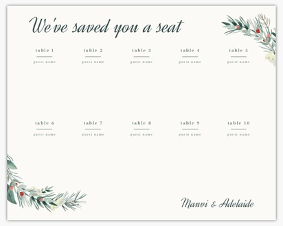 A greenery christmas greenery white design for Type