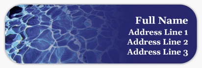 Design Preview for Design Gallery: Pool & Spa Care Return Address Labels