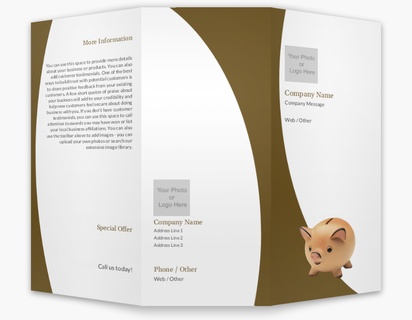 Design Preview for Design Gallery: Loan Officer Custom Brochures, 8.5" x 11" Tri-fold