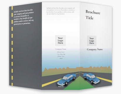Design Preview for Design Gallery: Auto Dealers Custom Brochures, 8.5" x 11" Tri-fold