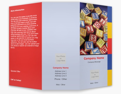 Design Preview for Design Gallery: Hobbies, Toys & Games Custom Brochures, 8.5" x 11" Tri-fold