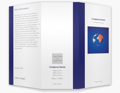 Design Preview for Design Gallery: Customer Service Custom Brochures, 8.5" x 11" Tri-fold
