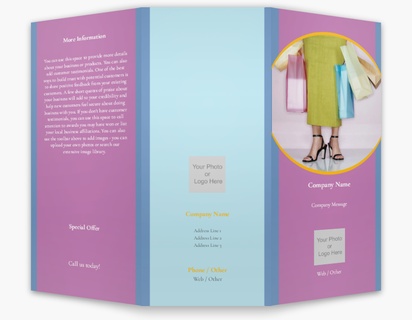 Design Preview for Design Gallery: Shoes Custom Brochures, 8.5" x 11" Tri-fold