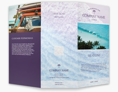Design Preview for Design Gallery: Boats & Maritime Custom Brochures, 8.5" x 11" Tri-fold