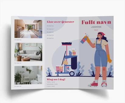 Forhåndsvisning av design for Designgalleri: Gøy og fantasifullt Brosjyrer, 3-fløyet DL (99 x 210 mm)