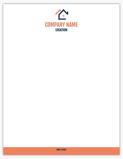 Design Preview for Property Estate Solicitors Notepads Templates, 8.5" x 11"