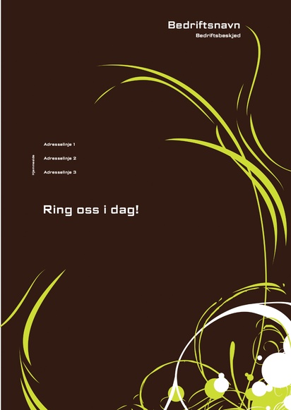 Forhåndsvisning av design for Designgalleri: Plakater, A3 (297 x 420 mm) 