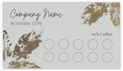 Design Preview for Design Gallery: Retail & Sales Loyalty Cards