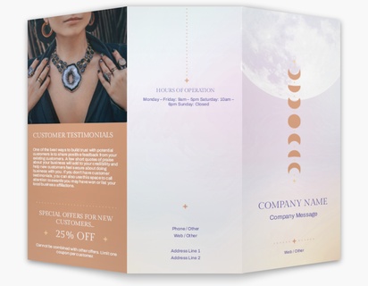 Design Preview for Religious & Spiritual Custom Brochures Templates, 8.5" x 11" Tri-fold