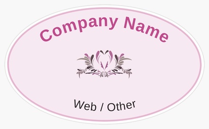 Design Preview for Design Gallery: Introduction & Dating Agencies Bumper Stickers, 7.6 x 12.7 cm - Oval
