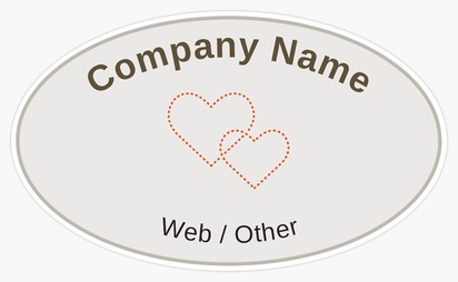 Design Preview for Design Gallery: Introduction & Dating Agencies Bumper Stickers, Oval - 7.6 x 12.7 cm