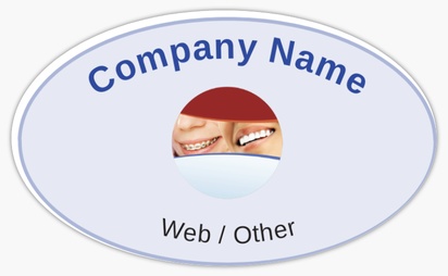 Design Preview for Design Gallery: Dentistry Bumper Stickers, Oval