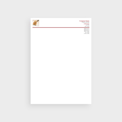 Design Preview for Design Gallery: Education & Child Care Letterheads