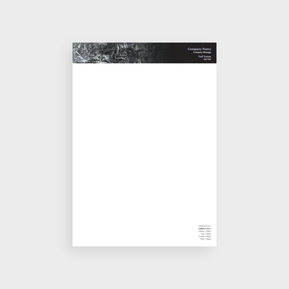 Design Preview for Design Gallery: Manufacturing & Distribution Letterheads