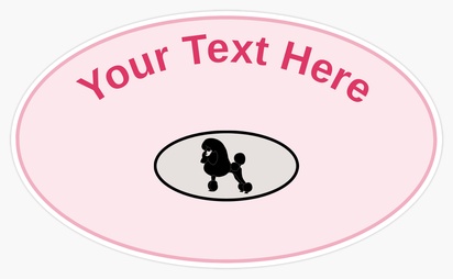Design Preview for Design Gallery: Bumper Stickers, 7.6 x 12.7 cm - Oval