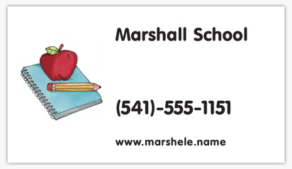 Design Preview for Design Gallery: Education & Child Care Magnetic Business Cards