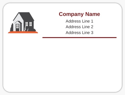 Design Preview for Design Gallery: Property & Estate Agents Mailing Labels, 10.2 x 7.6 cm