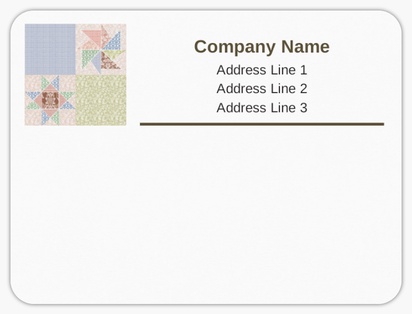 Design Preview for Design Gallery: Clothing Mailing Labels, 10 x 7.5 cm