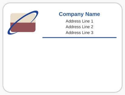 Design Preview for Design Gallery: Information & Technology Mailing Labels, 10.2 x 7.6 cm