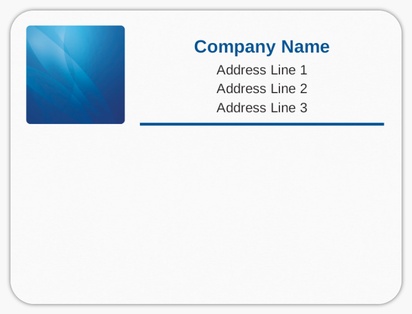 Design Preview for Technology Mailing Labels Templates