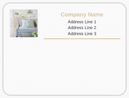 Design Preview for Design Gallery: Home Staging Mailing Labels, 10 x 7.5 cm
