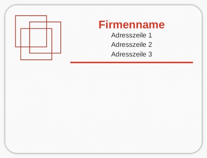 Designvorschau für Designgalerie: Versandaufkleber Finanzen & Versicherungen, 10 x 7.5 cm