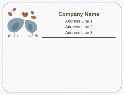 Design Preview for Design Gallery: Introduction & Dating Agencies Mailing Labels, 10 x 7.5 cm