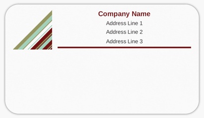 Design Preview for Design Gallery: Internet Communications Mailing Labels, 8.7 x 4.9 cm