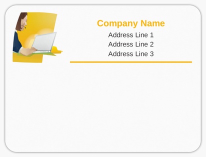 Design Preview for Design Gallery: Information & Technology Mailing Labels, 10 x 7.5 cm