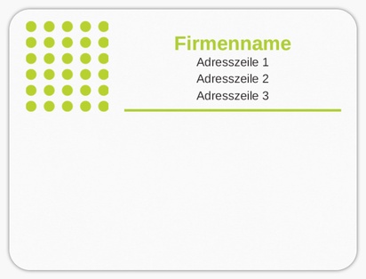 Designvorschau für Designgalerie: Versandaufkleber Unternehmensdienstleistungen, 10 x 7.5 cm