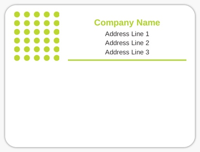 Design Preview for Templates for Business Services Mailing Labels , 10.2 x 7.6 cm