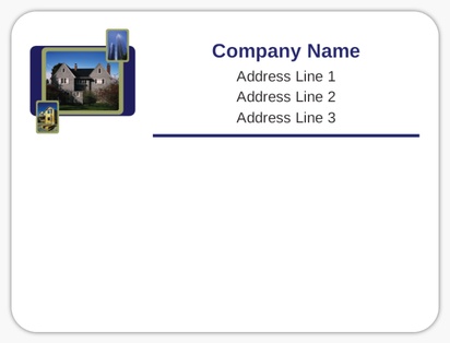 Design Preview for Design Gallery: Property & Estate Agents Mailing Labels, 10.2 x 7.6 cm