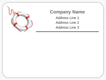 Design Preview for Design Gallery: Automotive & Transportation Mailing Labels, 10.2 x 7.6 cm