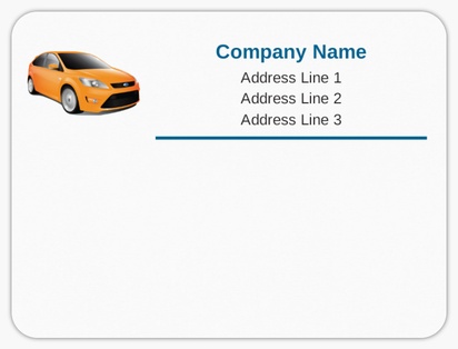 Design Preview for Automotive & Transportation Mailing Labels Templates