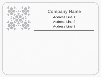 Design Preview for Holiday Mailing Labels Templates
