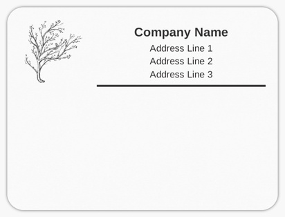 Design Preview for Design Gallery: Nature & Landscapes Mailing Labels, 10 x 7.5 cm