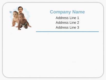 Design Preview for Design Gallery: Childcare & Early Education Mailing Labels, 10 x 7.5 cm