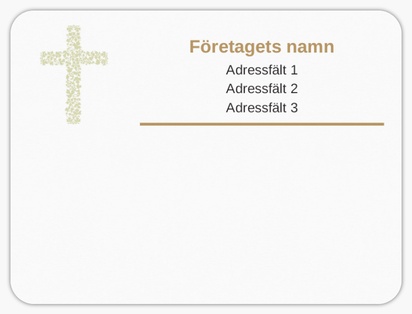 Förhandsgranskning av design för Designgalleri: Religiöst & spirituellt Adresslappar, 10 x 7,5 cm