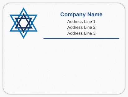 Design Preview for Religious & Spiritual Mailing Labels Templates