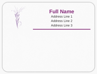 Design Preview for Design Gallery: Mailing Labels, 10 x 7.5 cm