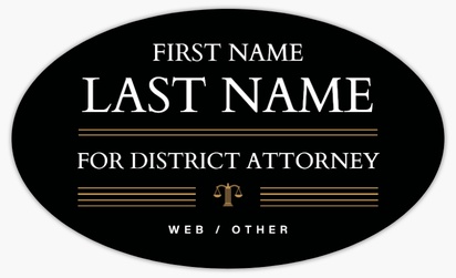 A elect law black gray design for Business