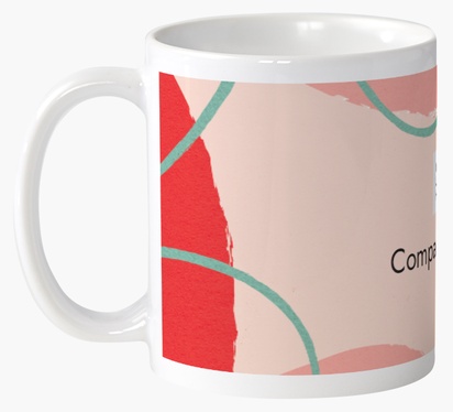 Design Preview for Design Gallery: Patterns & Textures Personalised Mugs, 325 ml  Wrap-around