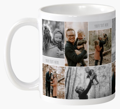 Design Preview for Design Gallery: Family Custom Mugs, Wrap-around