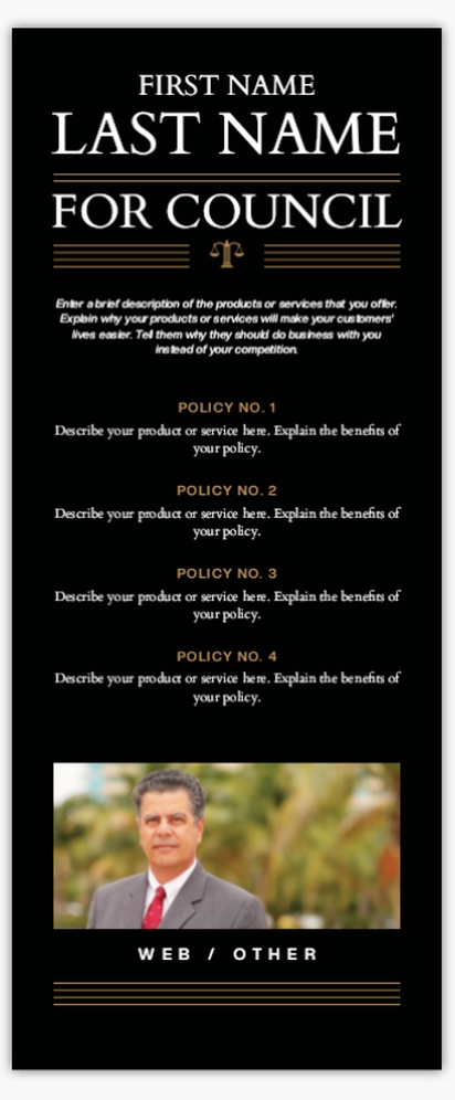 Design Preview for Design Gallery: Law, Public Safety & Politics Roller Banner, 85 x 206 cm Economy