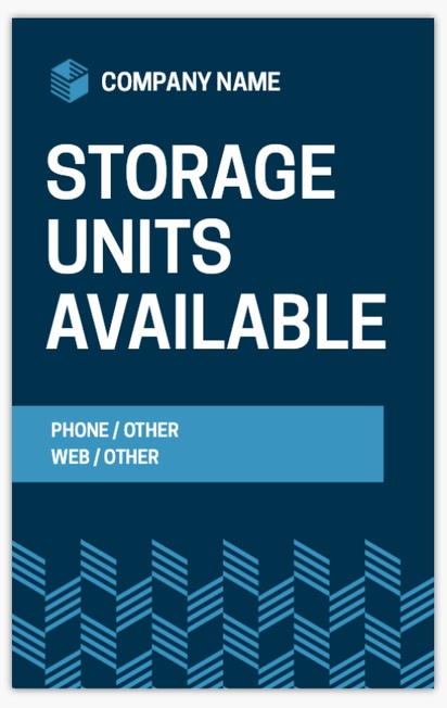 Design Preview for Design Gallery: Removals & Storage Vinyl Banners, 76 x 122 cm
