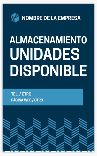 Un unidad de almacenamiento contenedores diseño azul gris