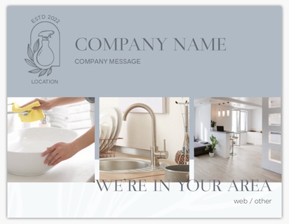 Design Preview for Design Gallery: Cleaning Services Postcards, 4.2" x 5.5"