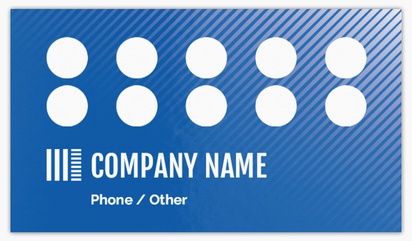 Design Preview for Financial Consulting Glossy Business Cards Templates, Standard (3.5" x 2")